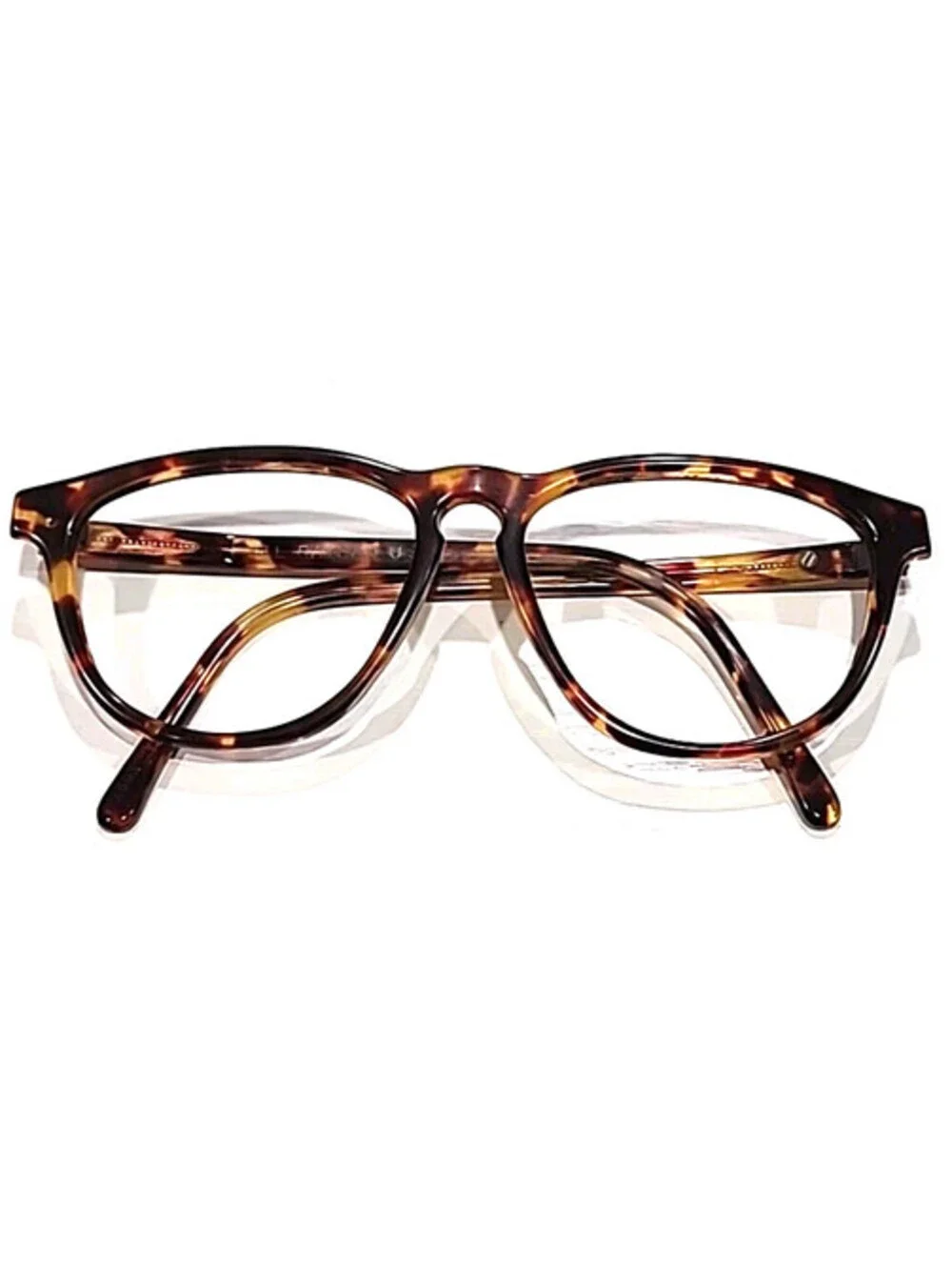 Ray Ban B&L W1593 Style 1 Vintage Tortoise Oversized Sunglasses Frame USA Read